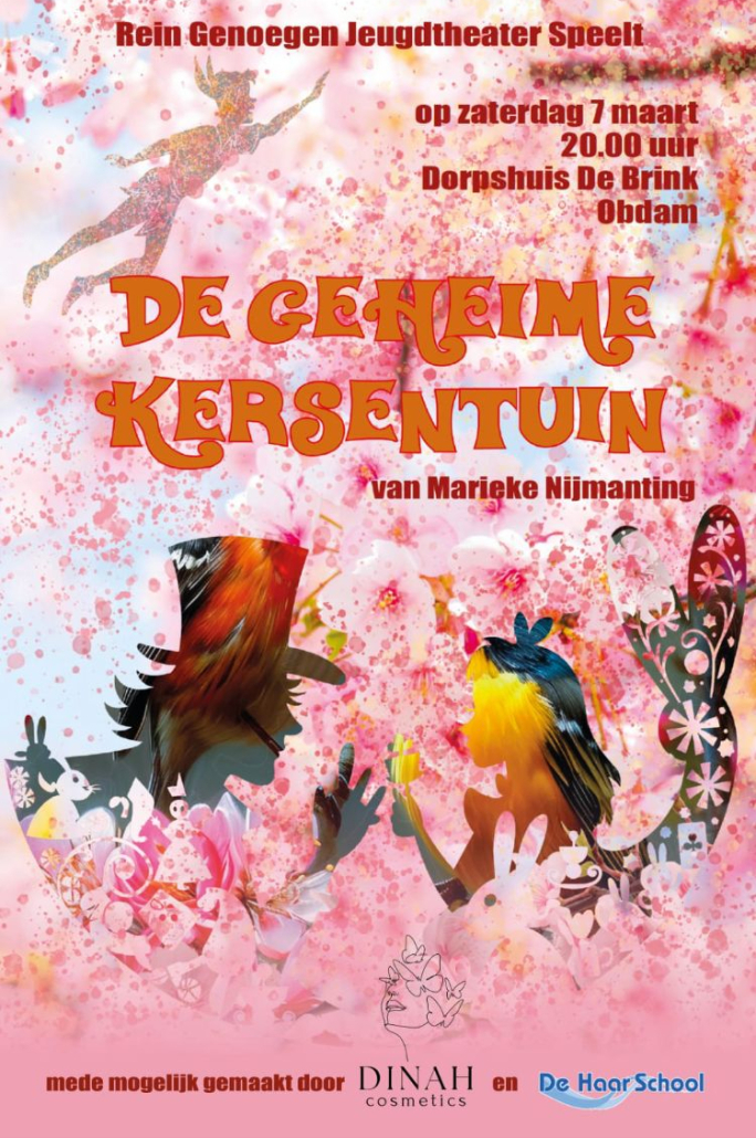 Jeugdtheater Rein Genoegen speelt: De Geheime Kersentuin
